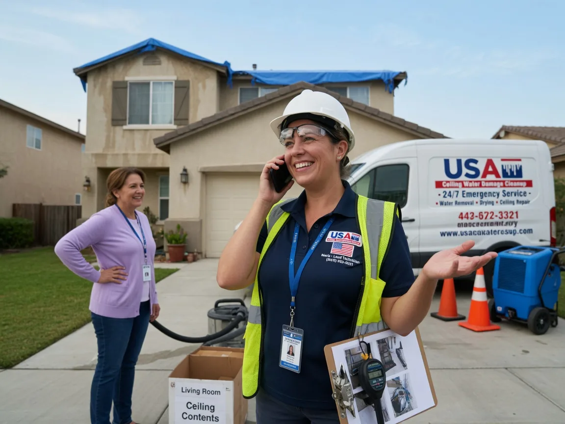 Ceiling Water Damage Restoration Racine, WI FAQs